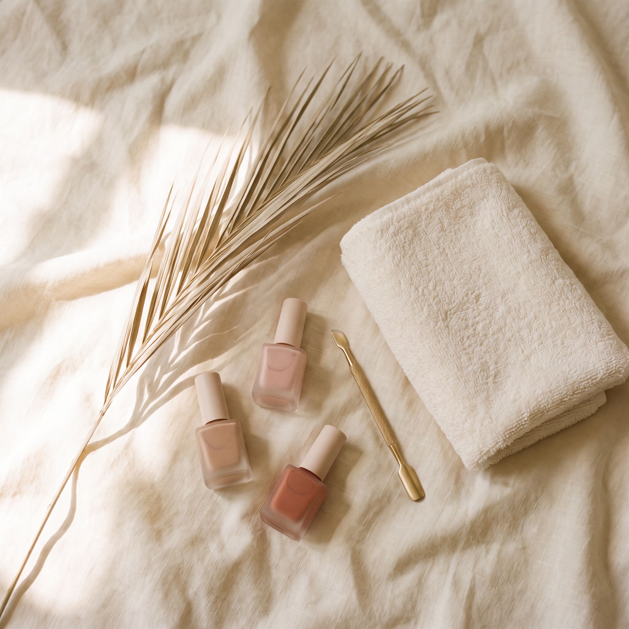 Palma nail care flat lay