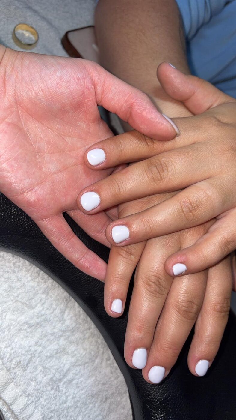 Porcelain manicure